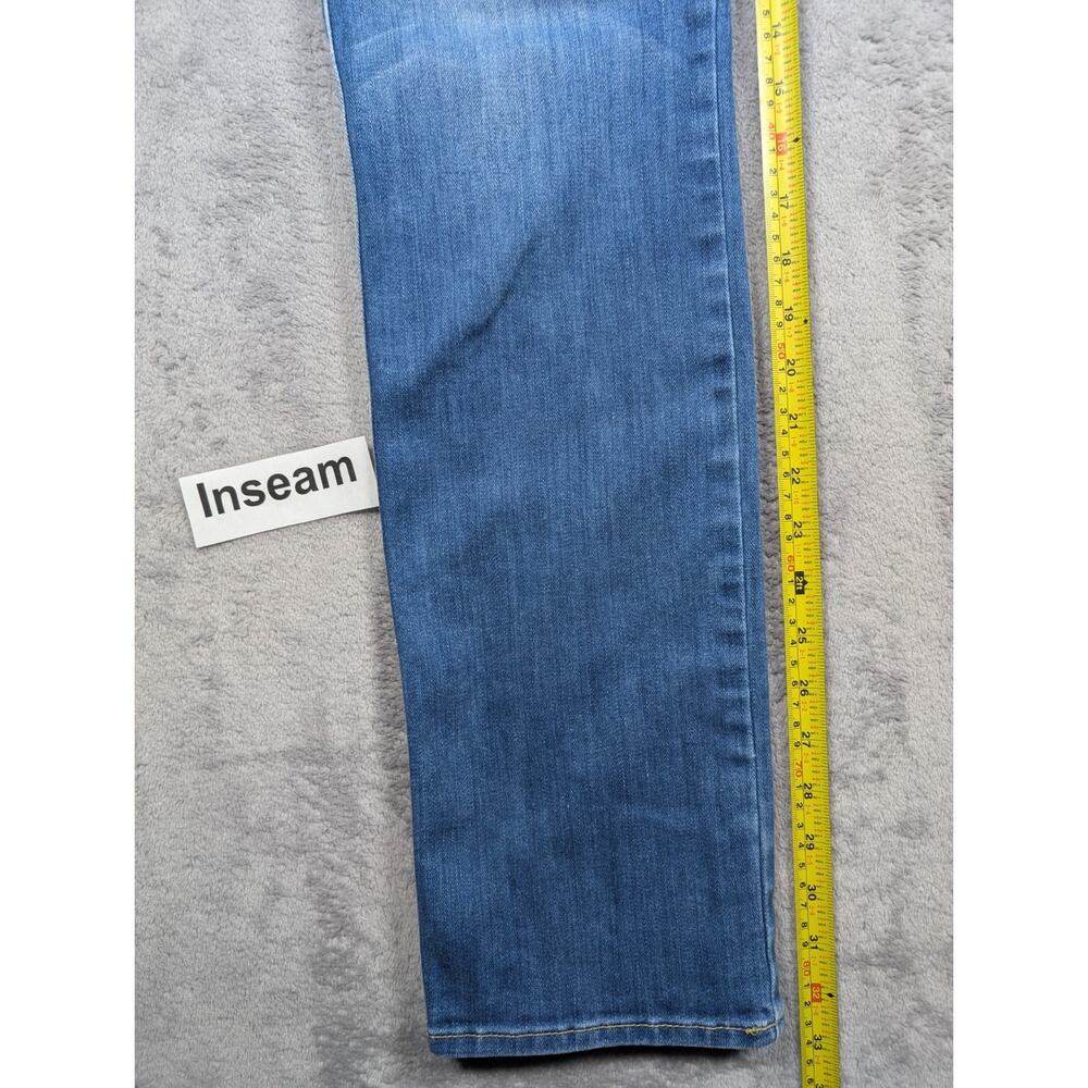 7 For All Mankind Kimmie Straight Leg Jeans Womens Size 30 Waist Casual Mid Rise - Picture 7 of 10